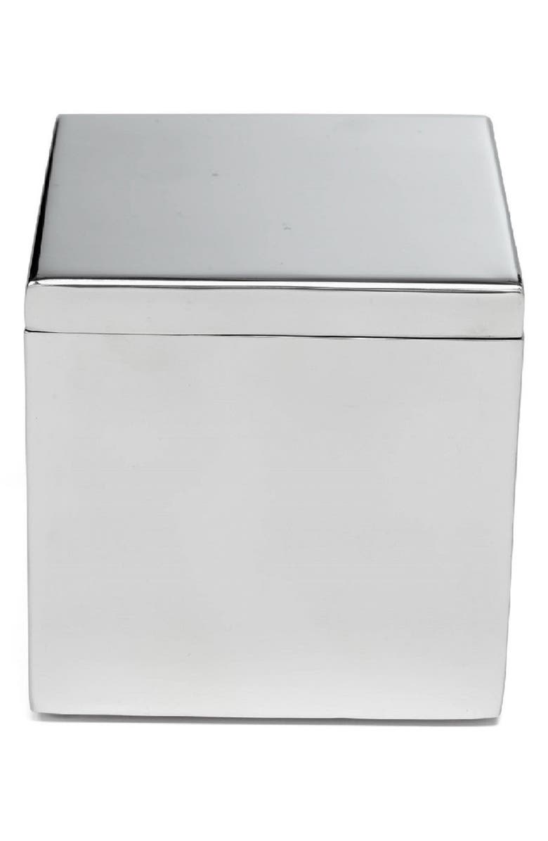 ROSELLI TRADING COMPANY Stainless Steel Canister, Main, color, Silver