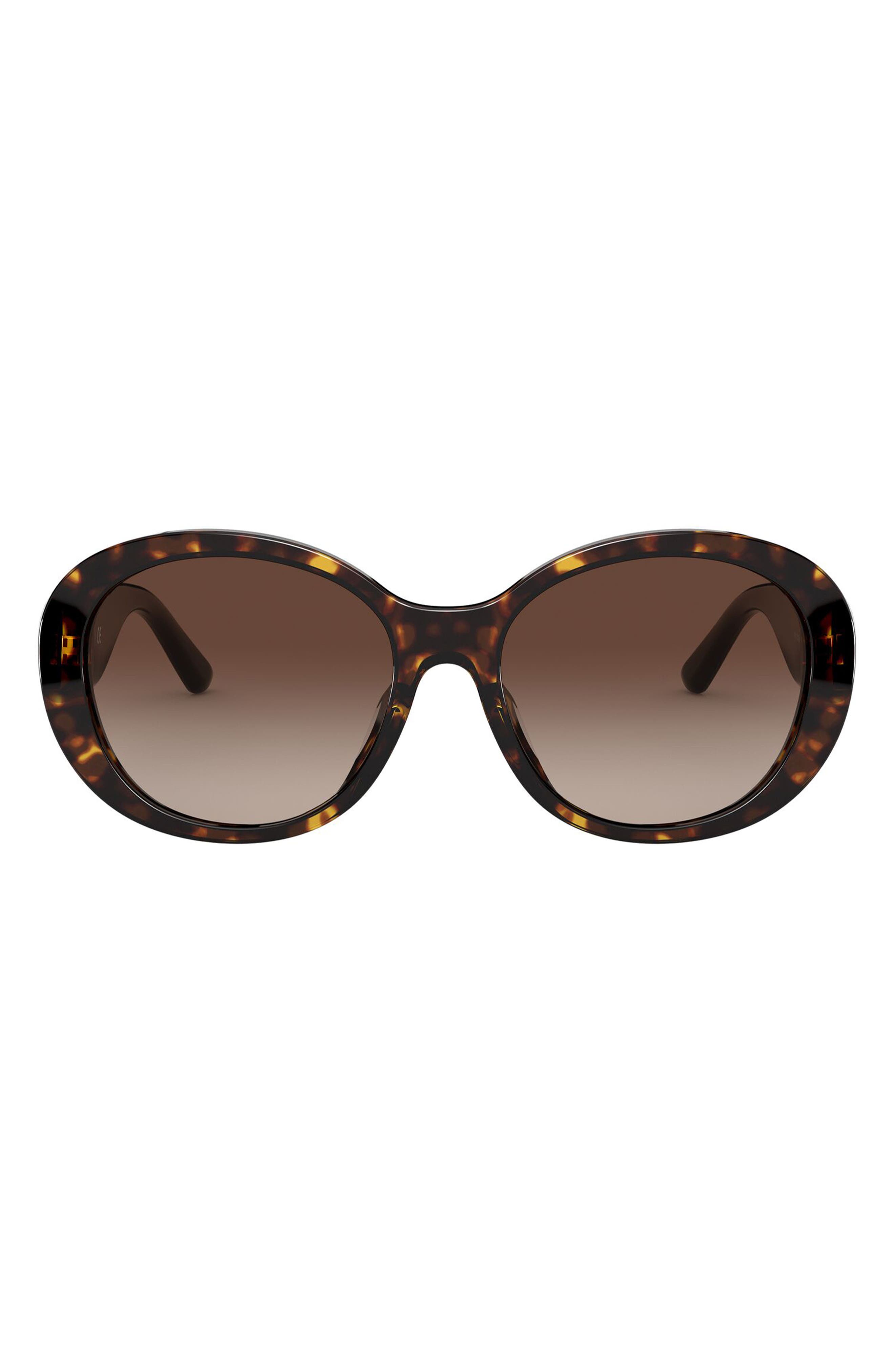 55mm Oval Sunglasses