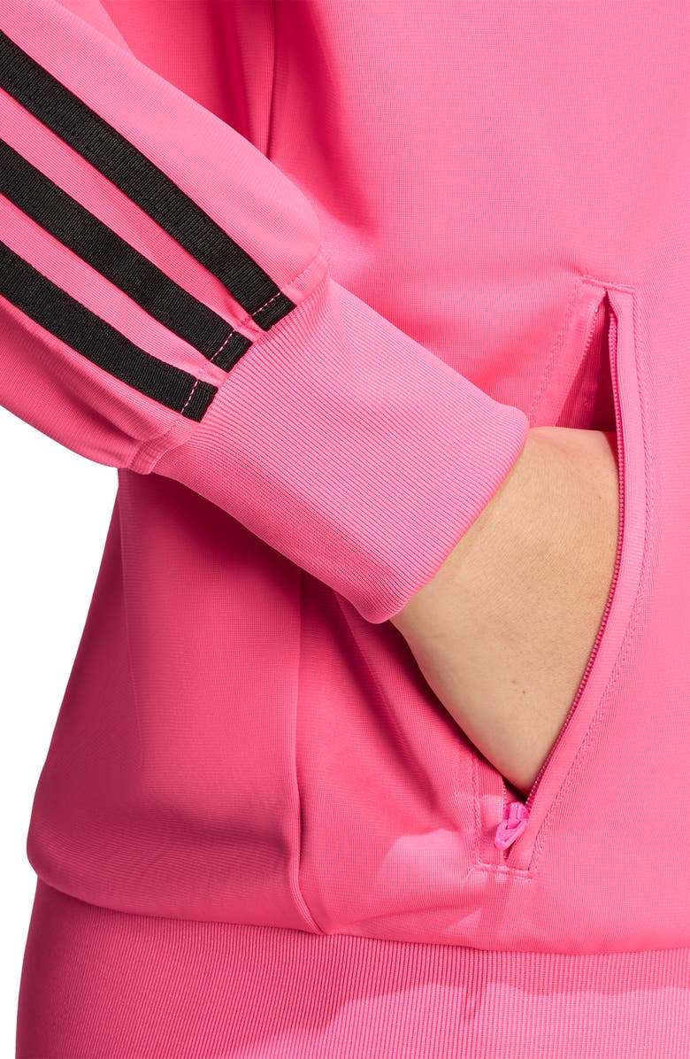 adidas Firebird Track Jacket, Alternate, color, Lucid Pink/ Black