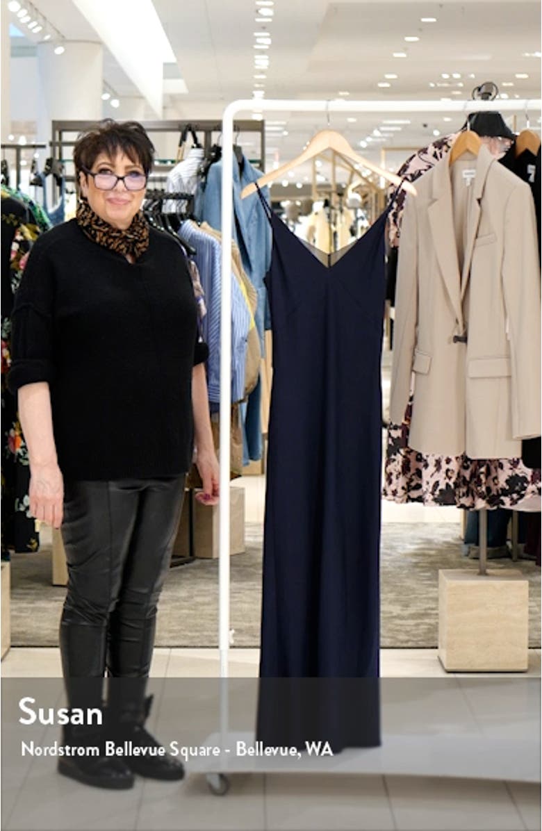 Reese Empire Waist Maxi Slipdress, sales video thumbnail