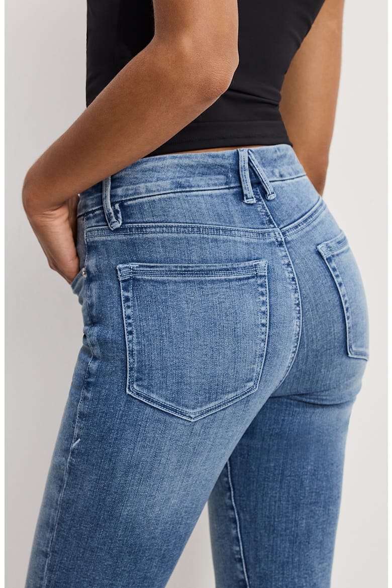 Good Legs High Waist Straight Leg Jeans, Alternate, color, INDIGO1154