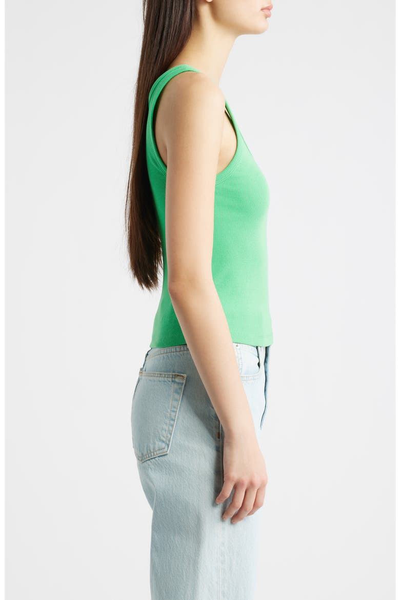 Surf Puff Party Pack Rib Crop Tank, Alternate, color, GREEN/ HAWAII