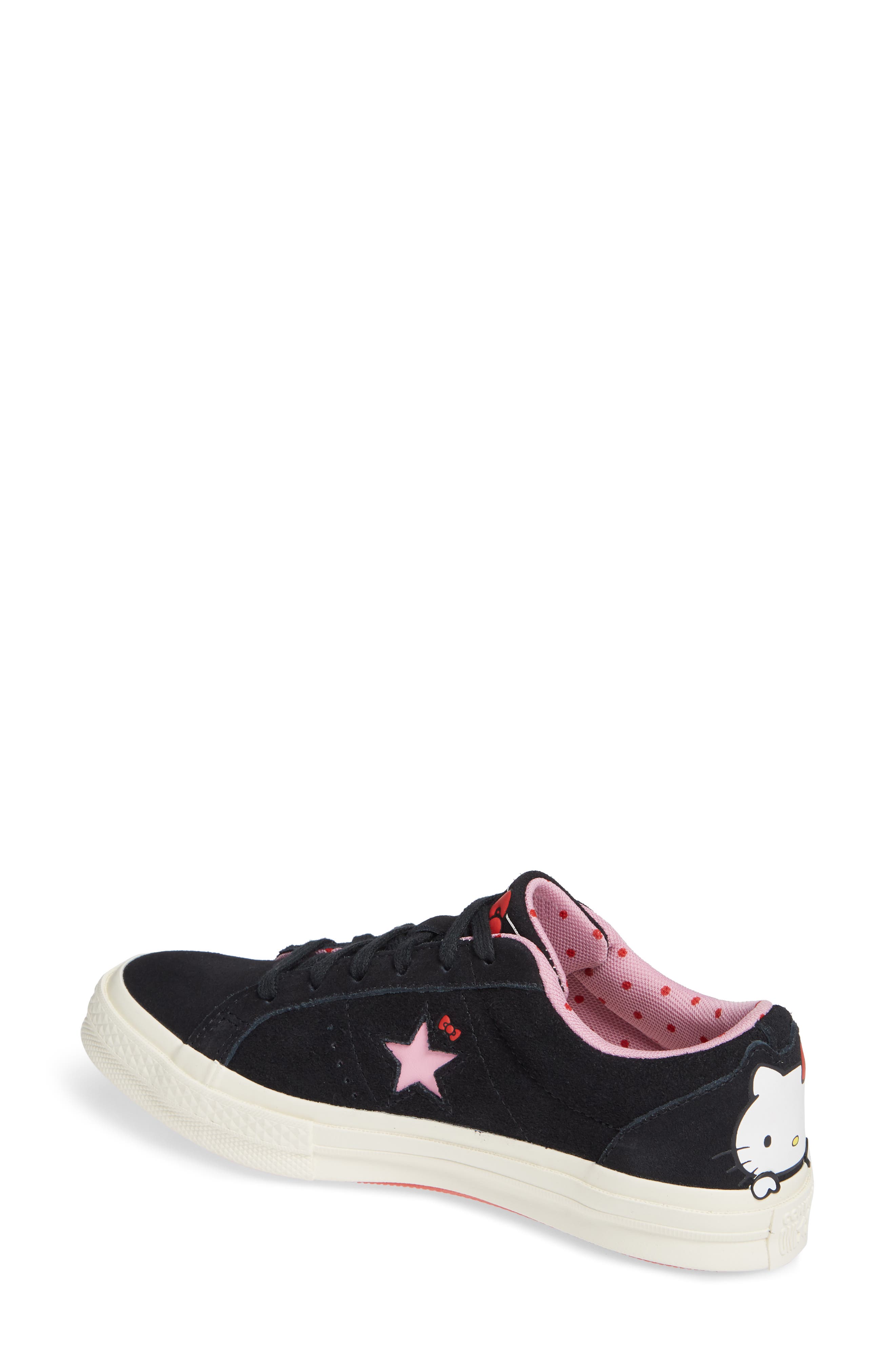 Converse One Star Hello Kitty Sneaker, Alternate, color, 