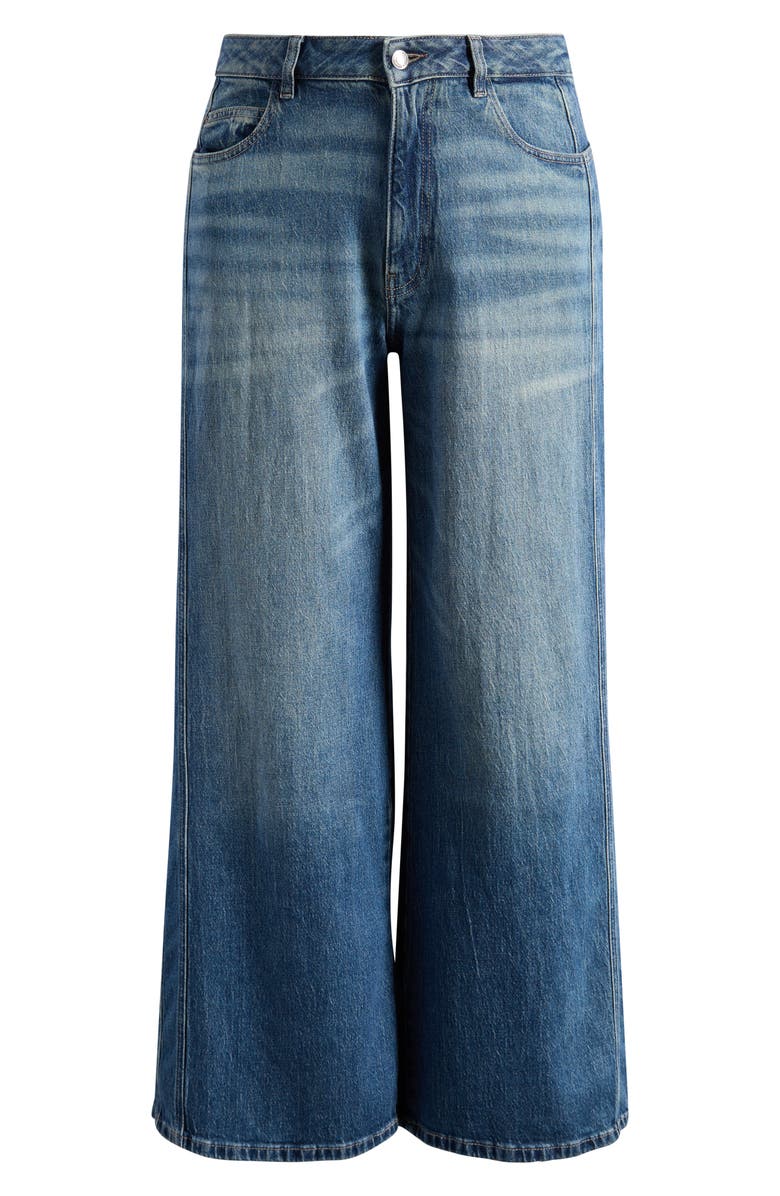 WARP+WEFT NCE High Waist Wide Leg Jeans, Alternate, color, Scenic Route