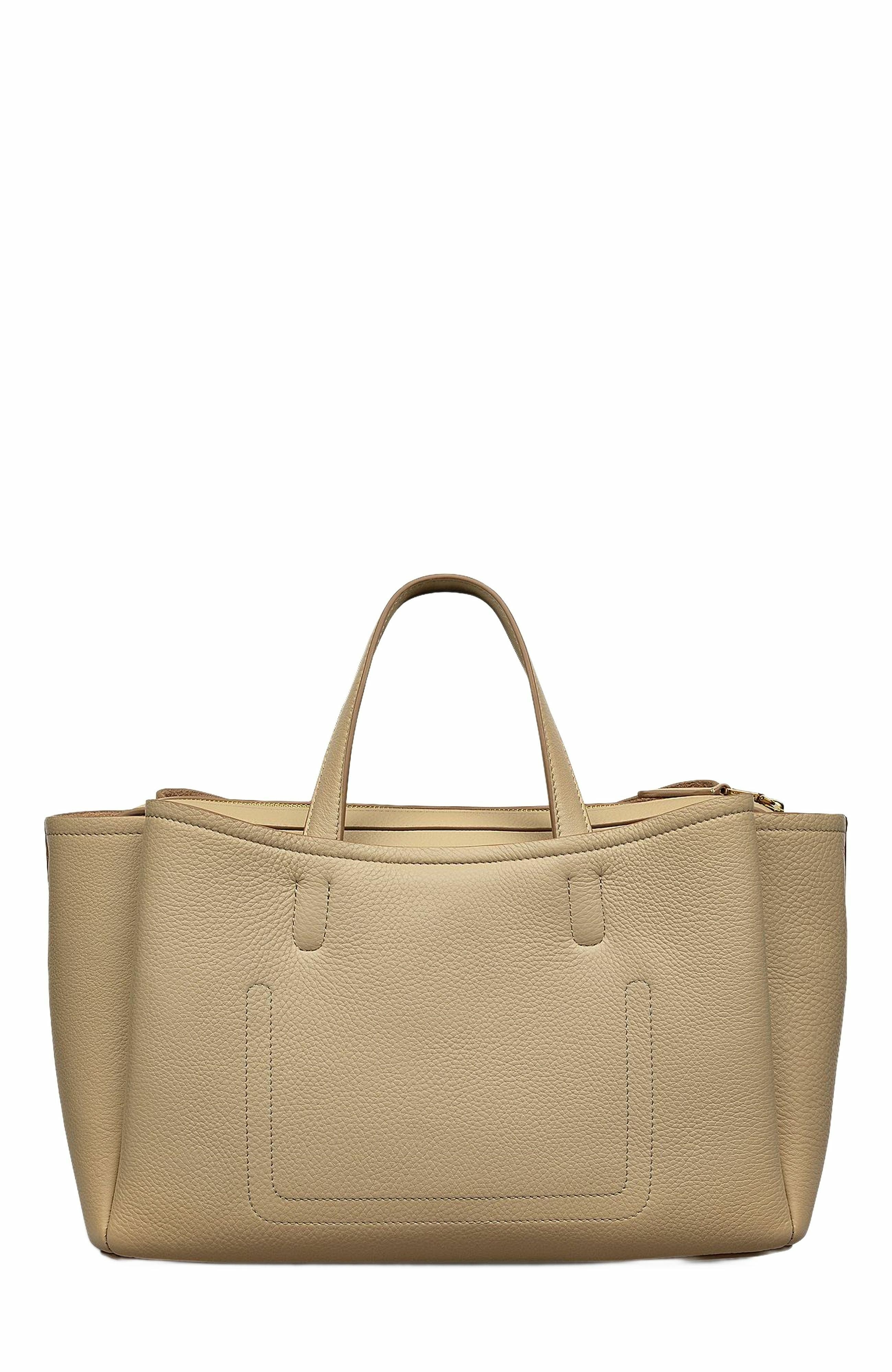 Radley Bathurst Mews Medium Ziptop Satchel Bag, Alternate, color, Stone