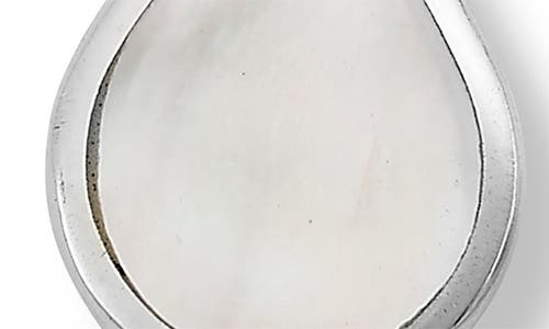 Samuel B. Sterling Silver Mother Of Pearl Earrings In White