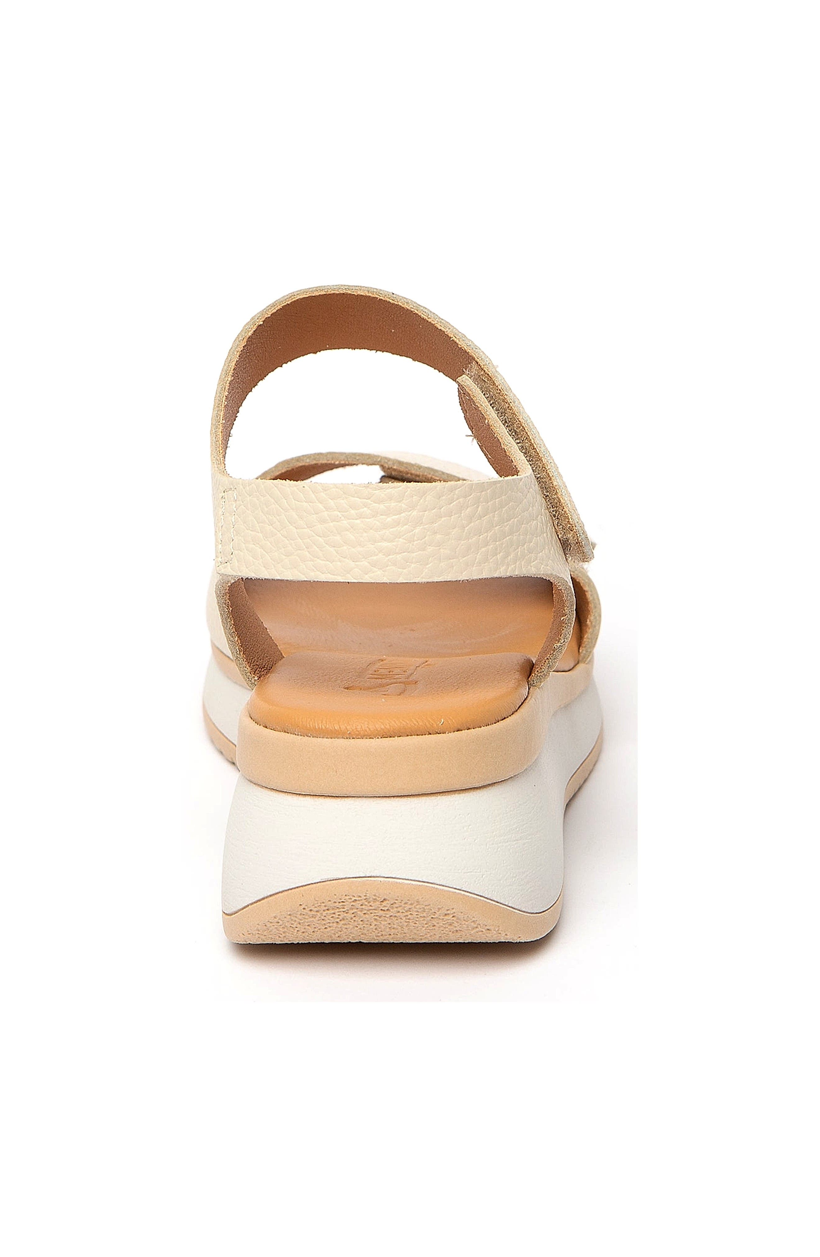 Napoli Flat Sandal, Alternate, color, Ivory
