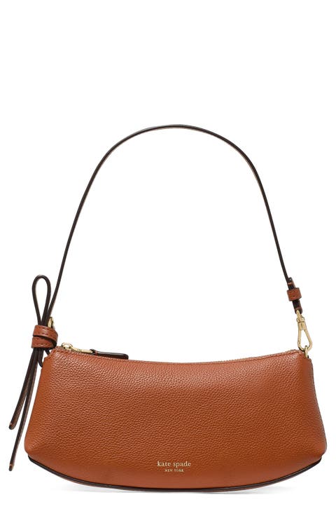loop pebble leather shoulder bag