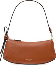 Kate Spade New York loop pebble leather shoulder bag
