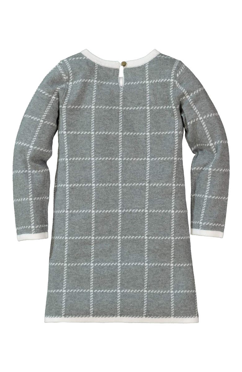 Hope & Henry Baby Girls' Organic Bow Sweater Dress, Infant, Alternate, color, 