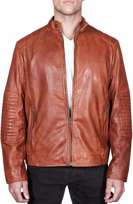 Lamb Leather Moto Jacket