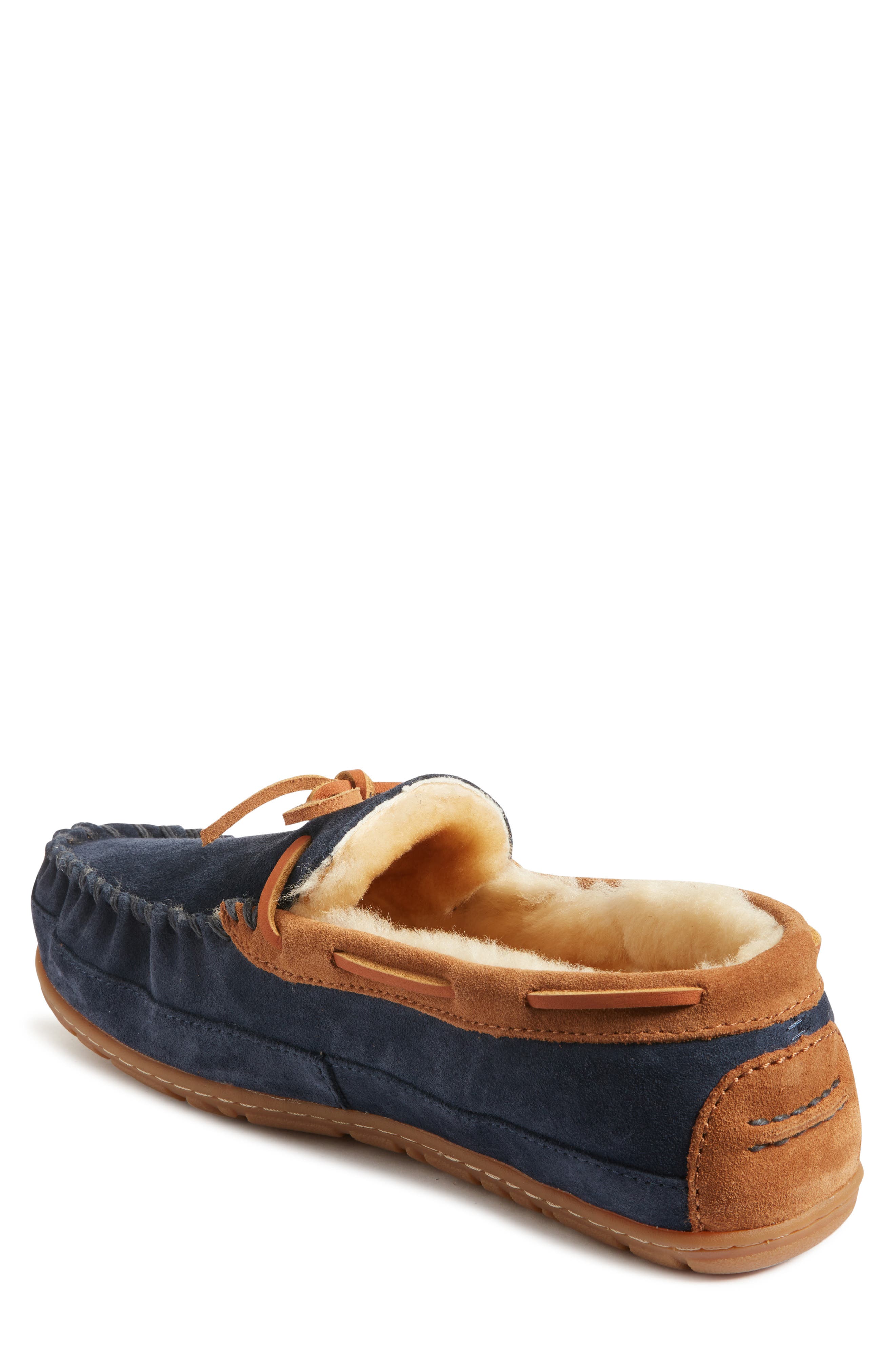 L.L.Bean Wicked Good Moccasin Slipper, Alternate, color, 