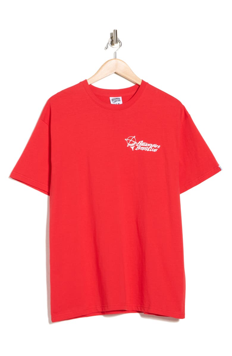 Billionaire Boys Club Swing Graphic T-Shirt, Alternate, color, Red