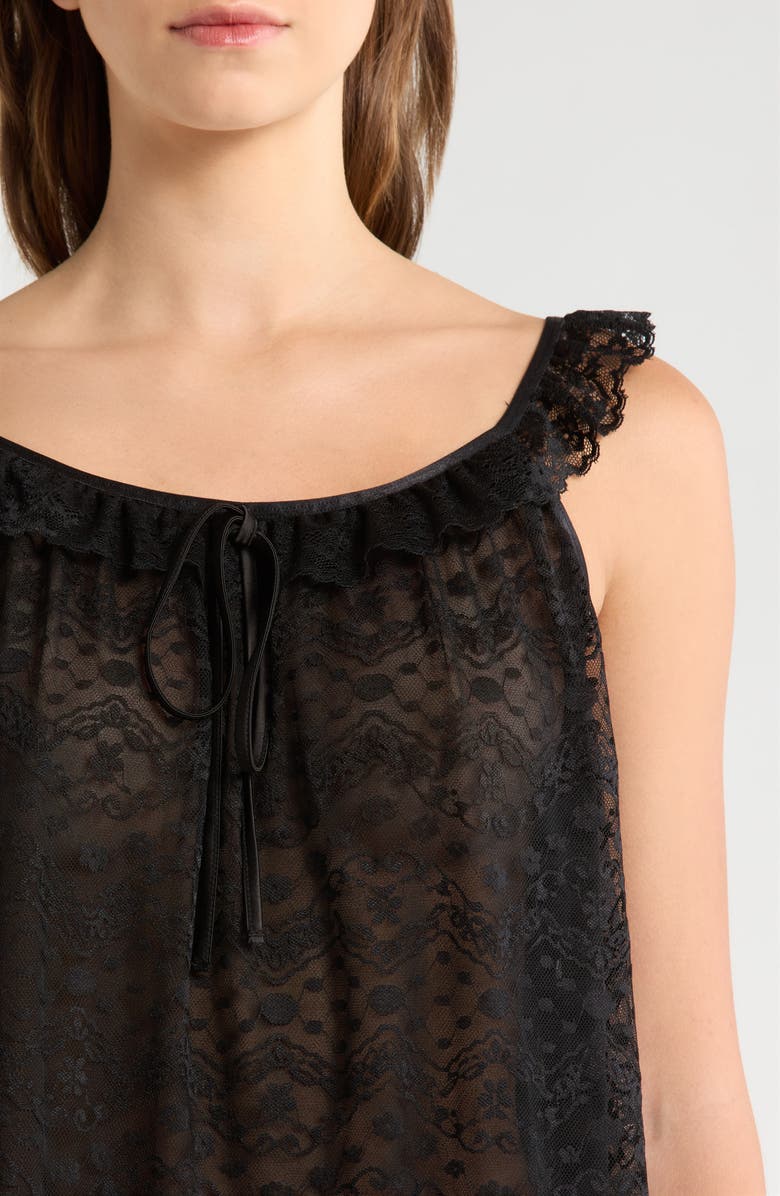 KILO BRAVA Embroidered Slip, Alternate, color, Black