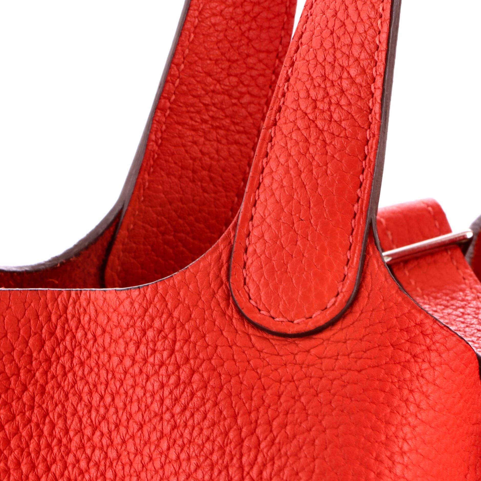 Picotin Lock Bag Clemence PM, Alternate, color, Red
