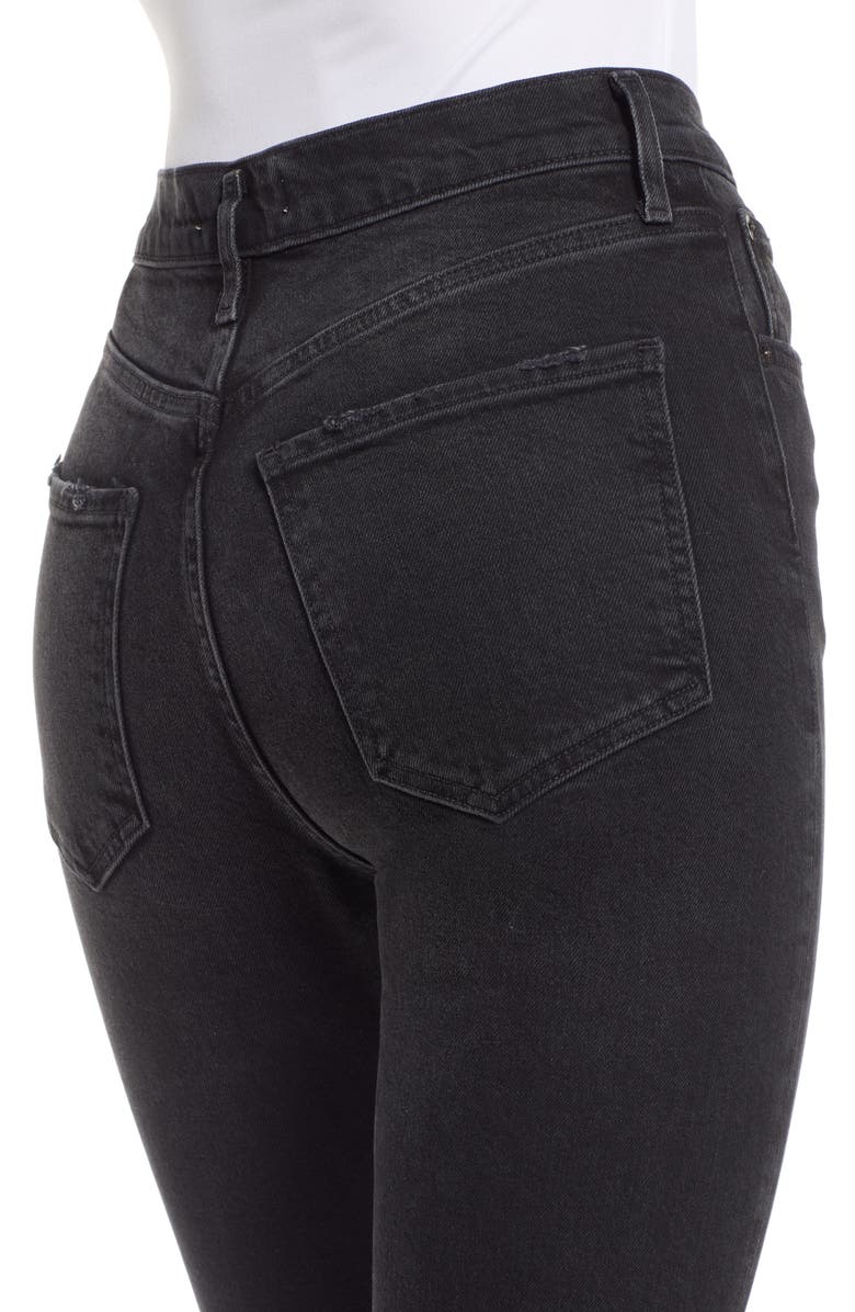 AGOLDE Riley High Waist Straight Leg Organic Cotton Blend Crop Jeans, Alternate, color, 