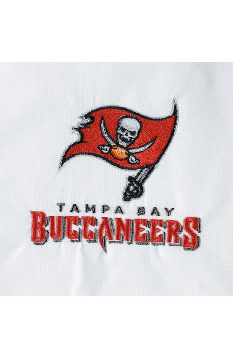 DUNBROOKE Men's Dunbrooke White Tampa Bay Buccaneers Hurricane Raglan Full-Zip Windbreaker Jacket, Alternate, color, 