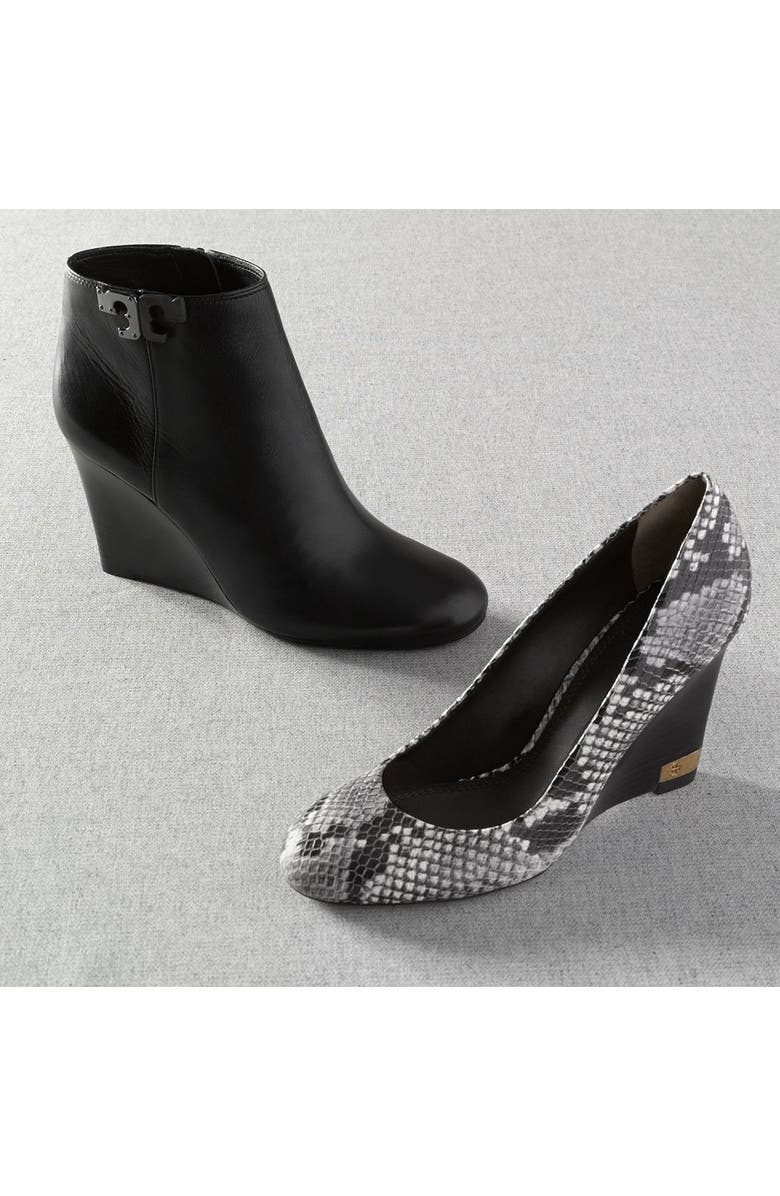 Tory Burch 'Lowell' Wedge Bootie, Alternate, color,