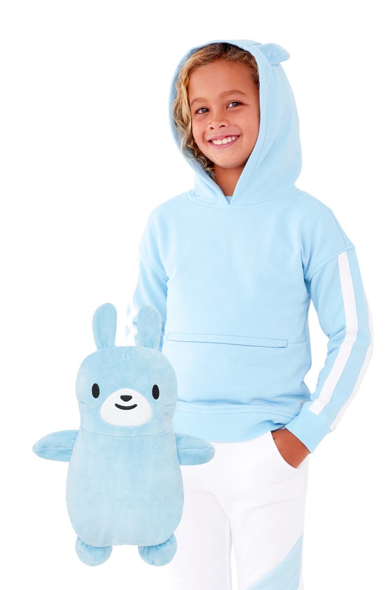 Cubcoats Kids' Benne 2-in-1 Stuffed Animal Hoodie, Alternate, color,