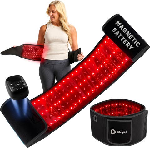 Allevared Elite Red Light Therapy Belt 660nm & 850nm Rechargeable Infrared light