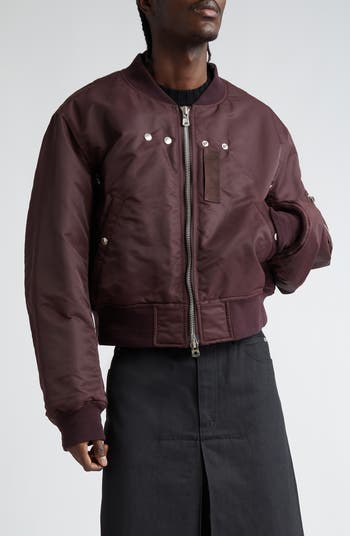 TAKAHIROMIYASHITA TheSoloist. Convertible Nylon Bomber Jacket | Nordstrom