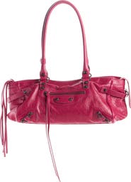 Balenciaga Le City Leather East/West Shoulder Bag