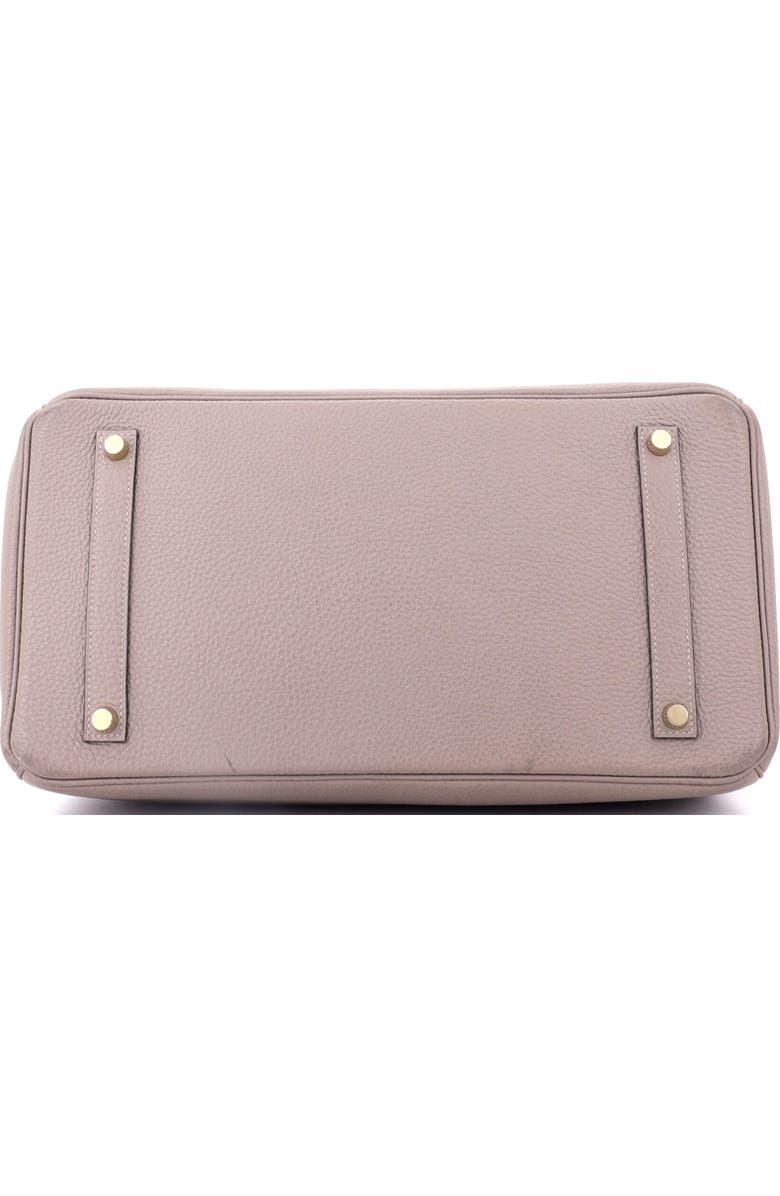 Pre-Owned Hermes Birkin Handbag Grey Togo with Gold Hardware 35, Alternate, color, Gris Asphalte