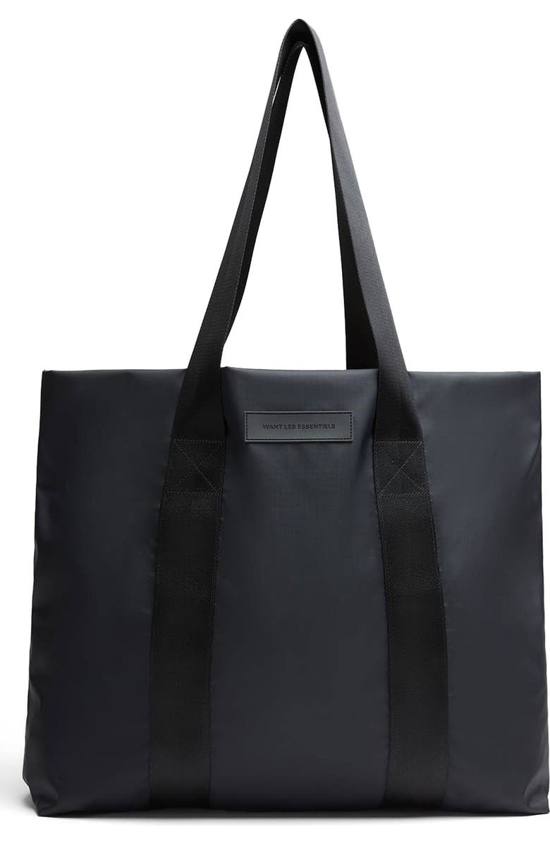 WANT Les Essentiels Extra Large Tyler Nylon Tote, Main, color, Black