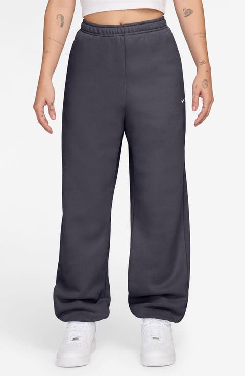 Studio High Waist Fleece Sweatpants