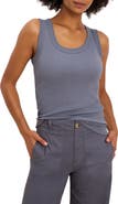 NIC+ZOE Perfect Knit Rib Scoop Neck Tank