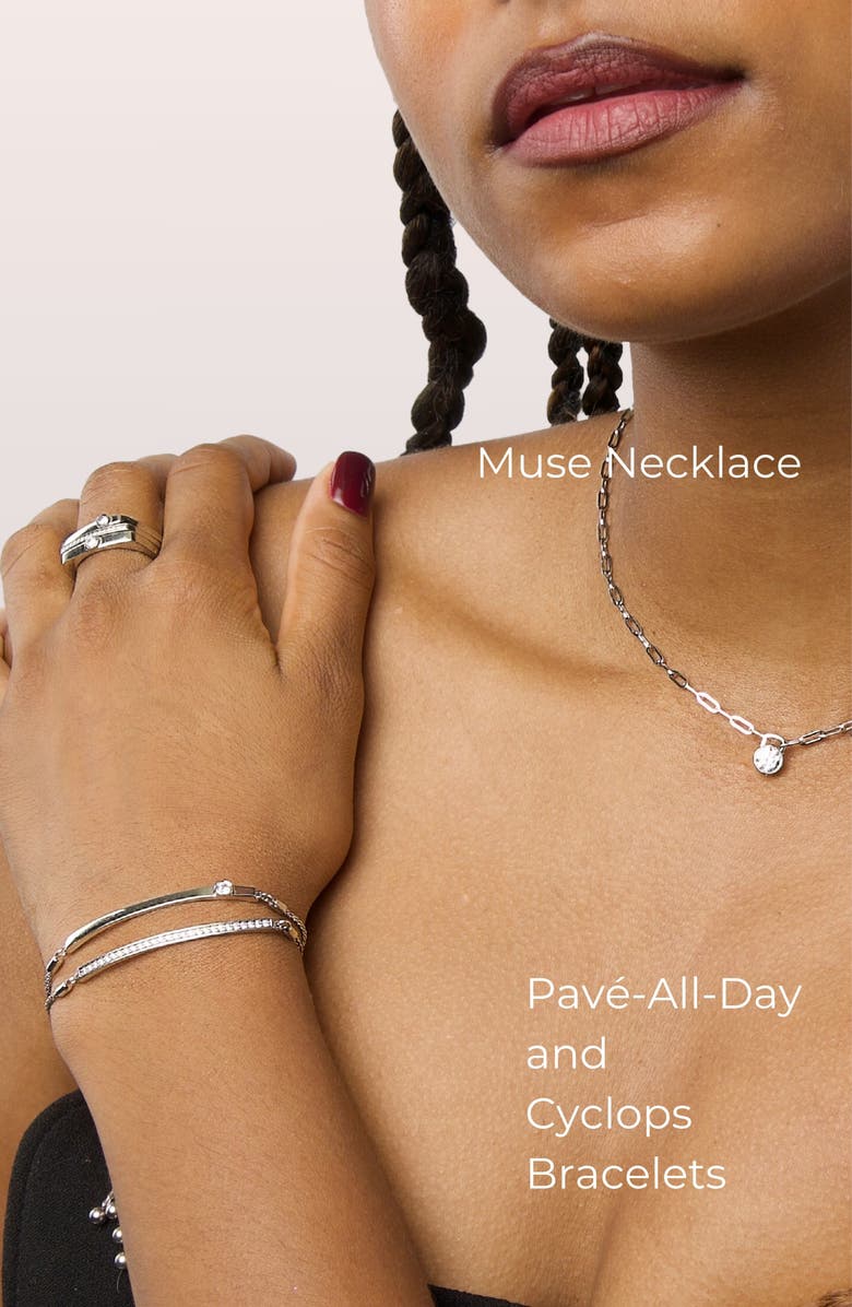 Seed2Stone Sidekick Slide Bracelet, Alternate, color, Silver