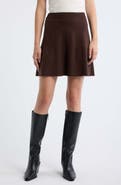 Treasure & Bond Wool & Cashmere Miniskirt