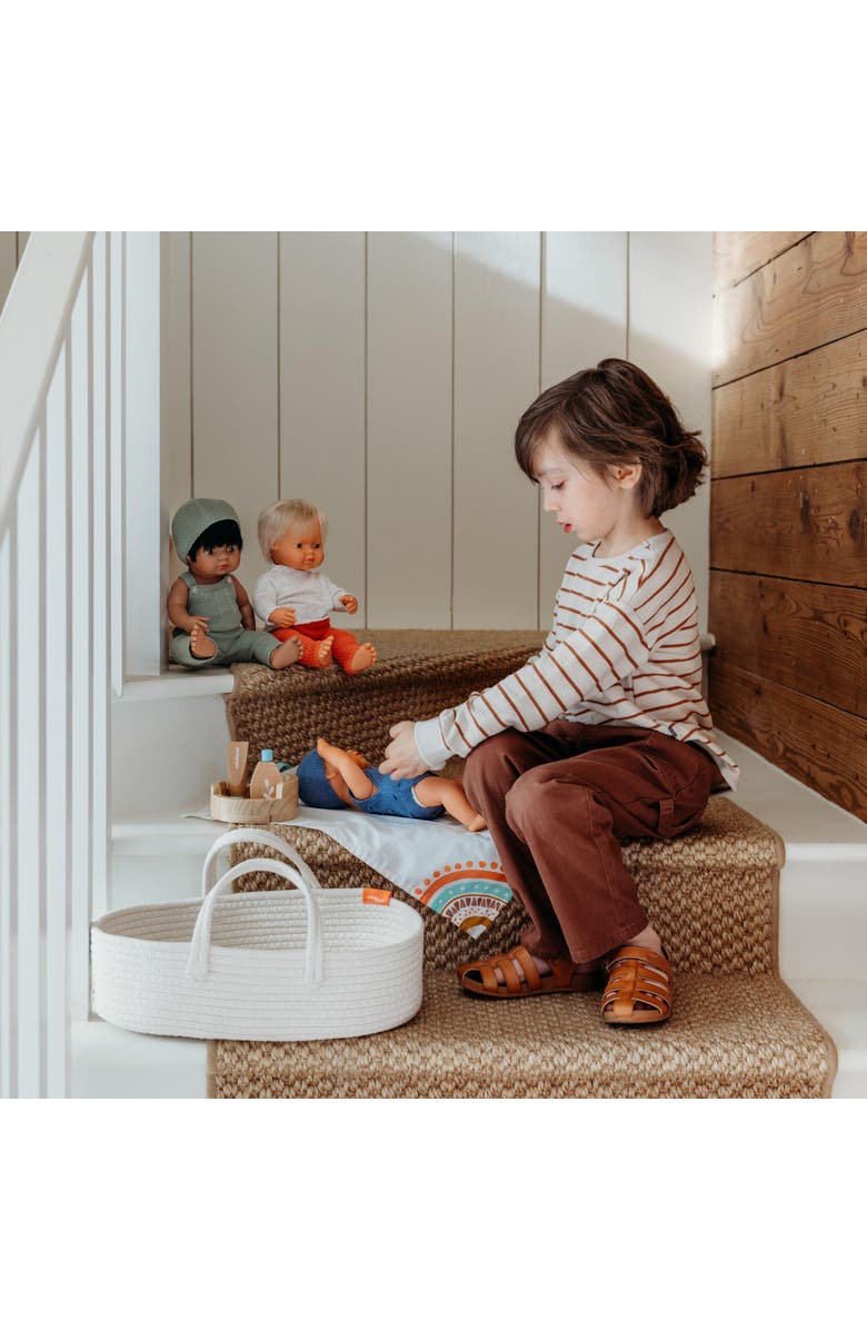 Miniland Baby Boy Doll with Hair - 15", Alternate, color, Medium Skin