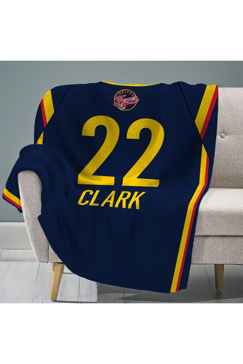 WNBA Indiana Fever Caitlin Clark 60" x 80" Raschel Throw Blanket, Main, color, None