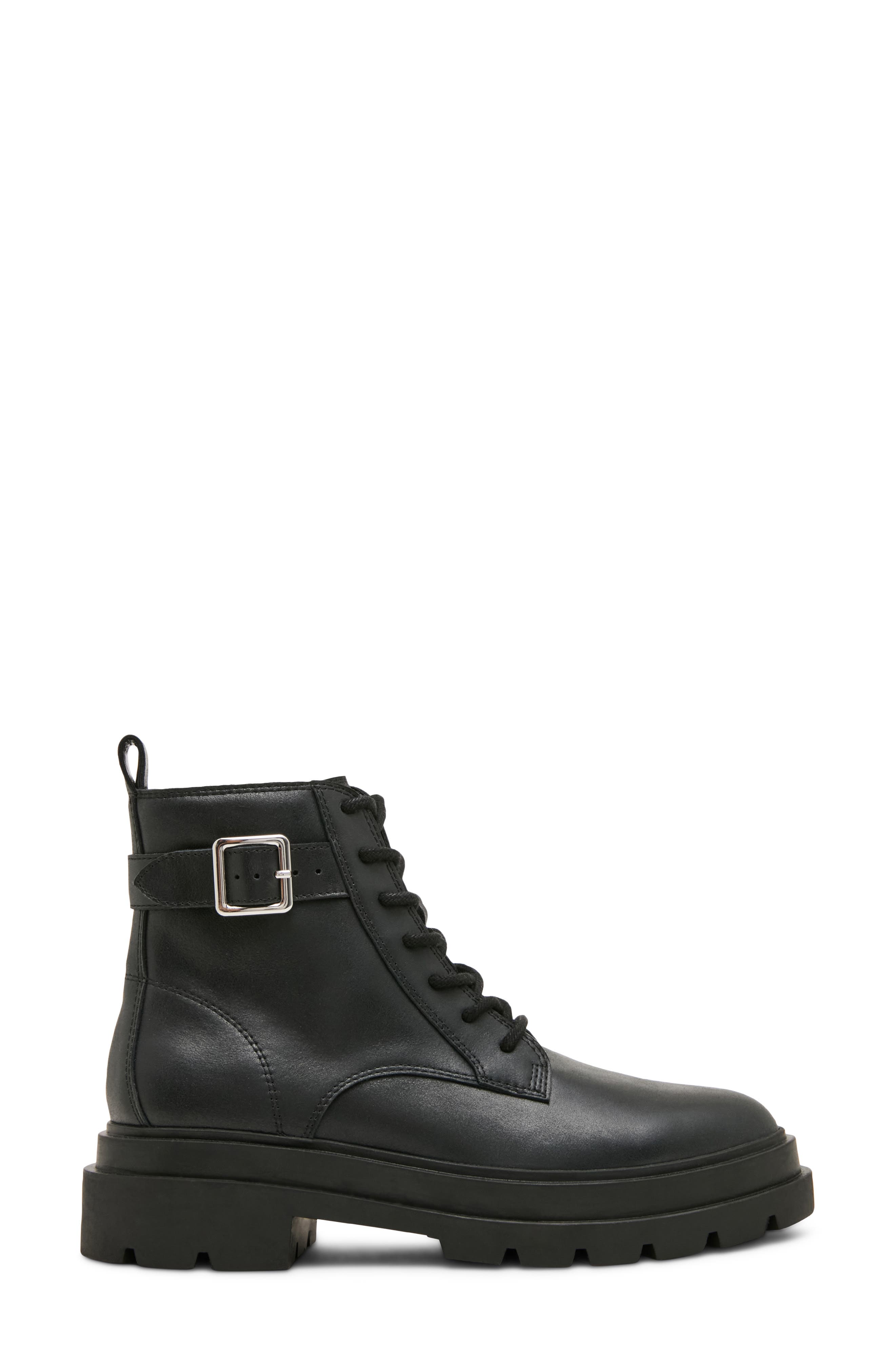 Payge Waterproof Leather Bootie, Alternate, color, BLACK LEATHER