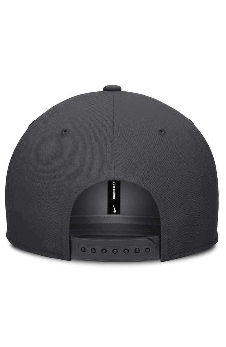 Nike Men's Nike Anthracite New York Yankees Statement Pro Snapback Hat, Alternate, color, 