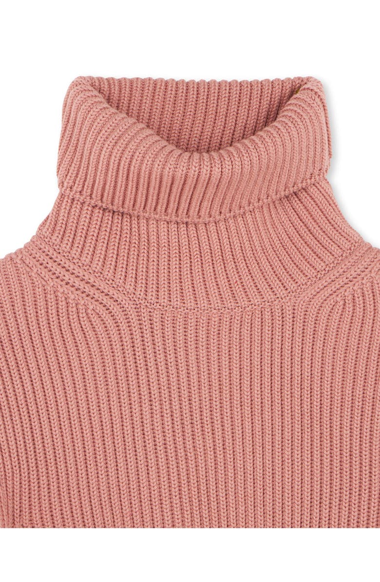 Fortela Leona High Neck Wool Sweater, Alternate, color, Pink