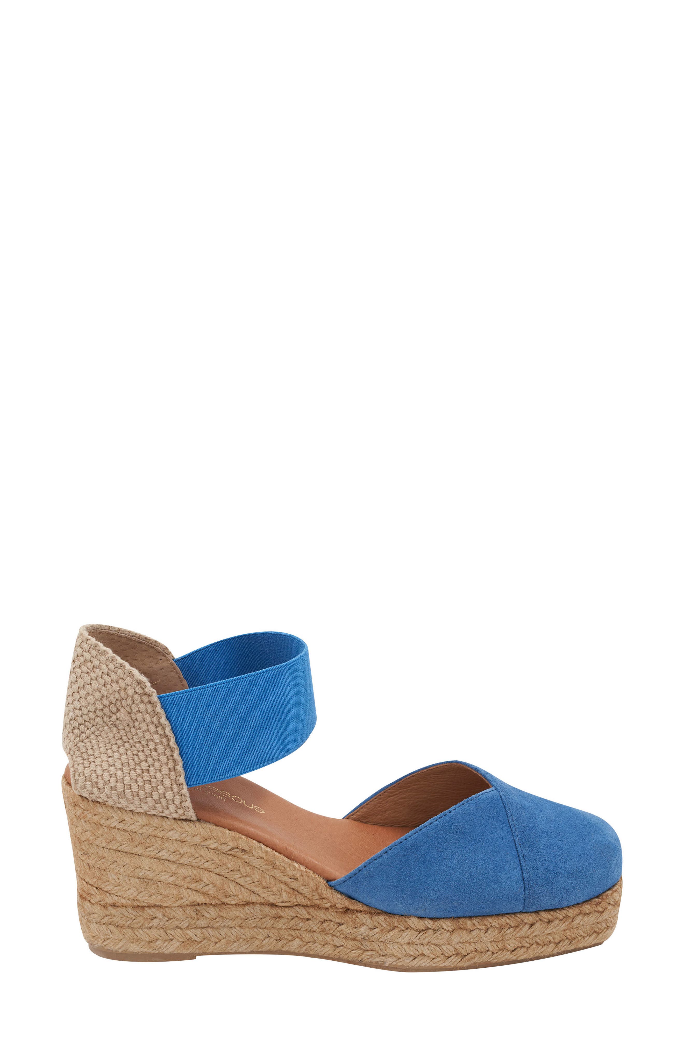 Pedra Espadrille Wedge, Alternate, color, FRENCH BLUE