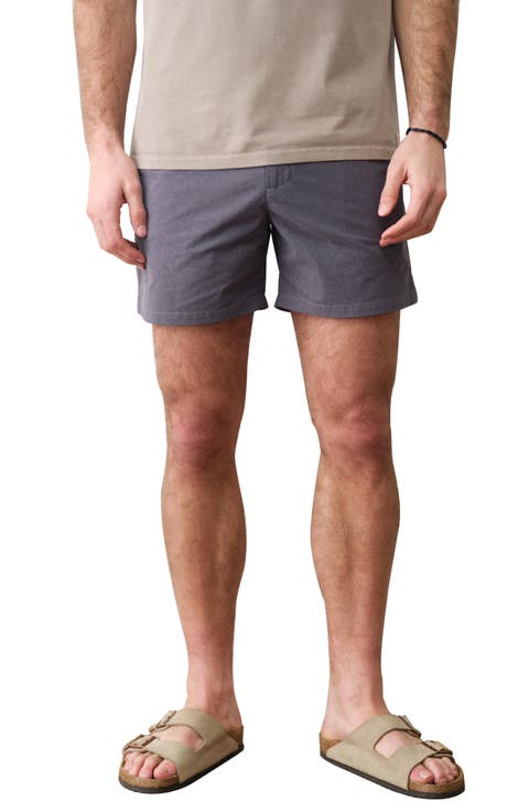 High Five 5-Inch Flat Front Chino Shorts