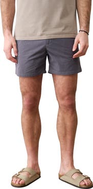 Marine Layer High Five 5-Inch Flat Front Chino Shorts