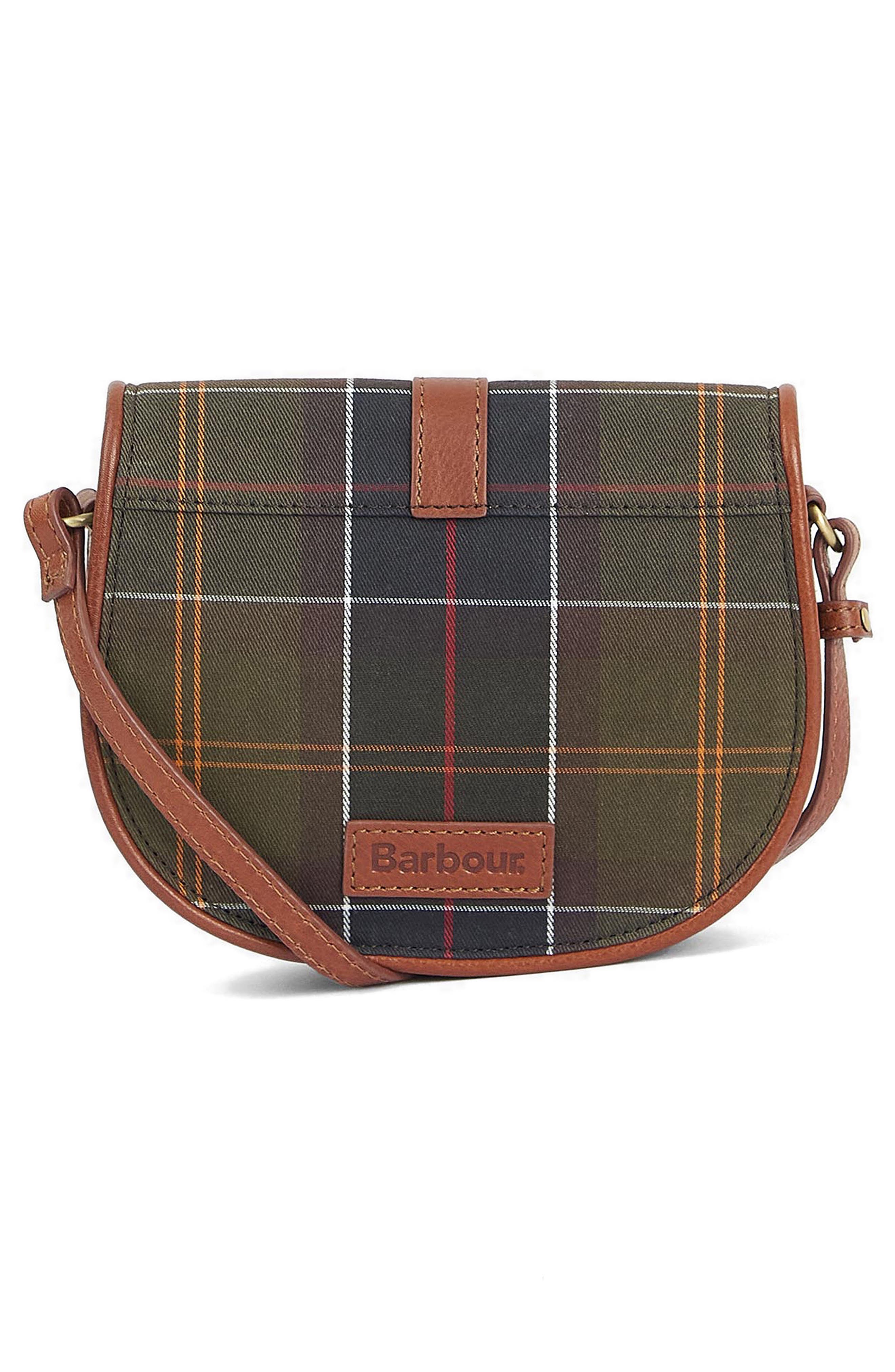Barbour Katrine Tartan Saddle Bag, Alternate, color, 