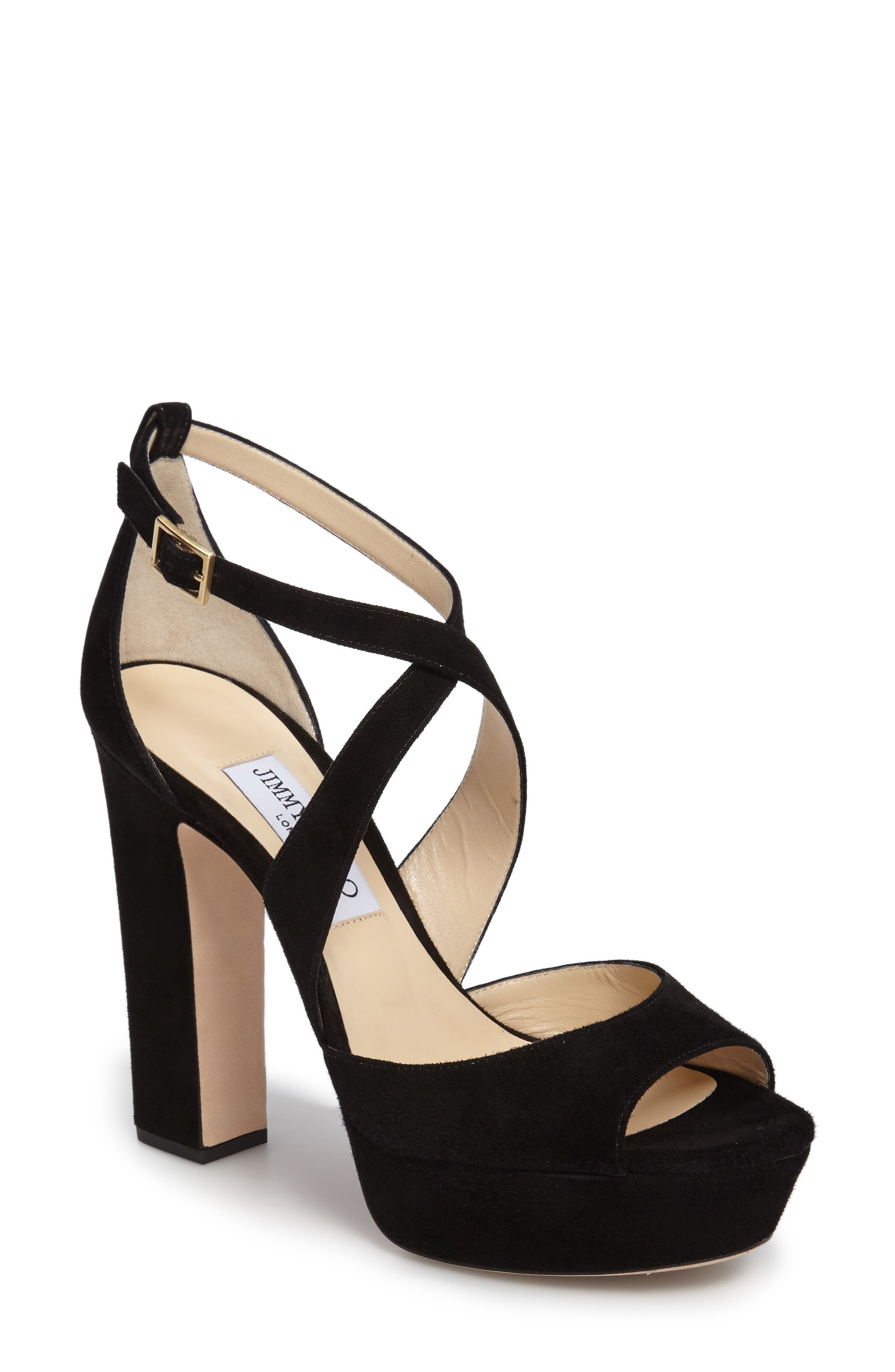 Jimmy Choo April Platform Sandal, Main, color, 