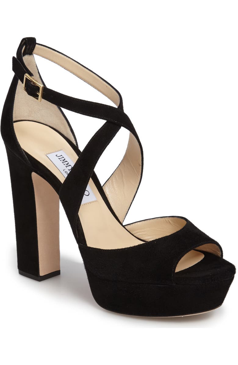 Jimmy Choo April Platform Sandal, Main, color,
