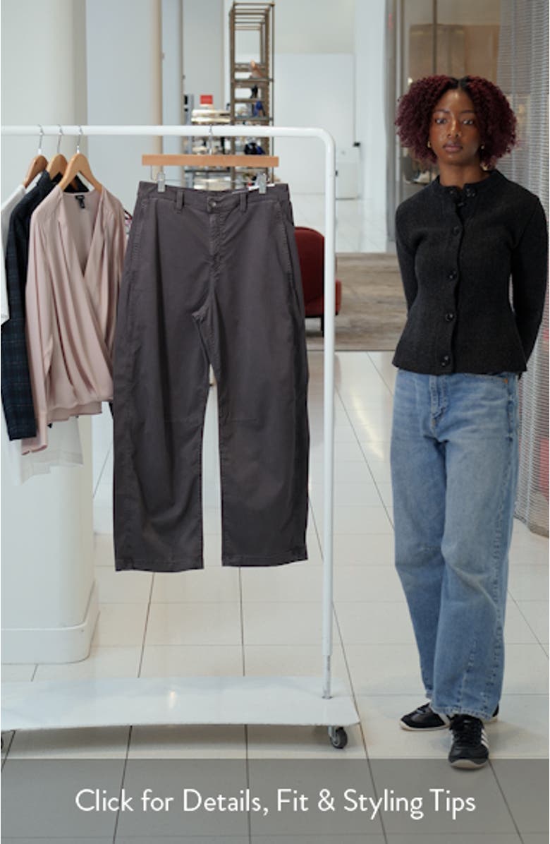 Fiona Ankle Barrel Leg Chinos, sales video thumbnail