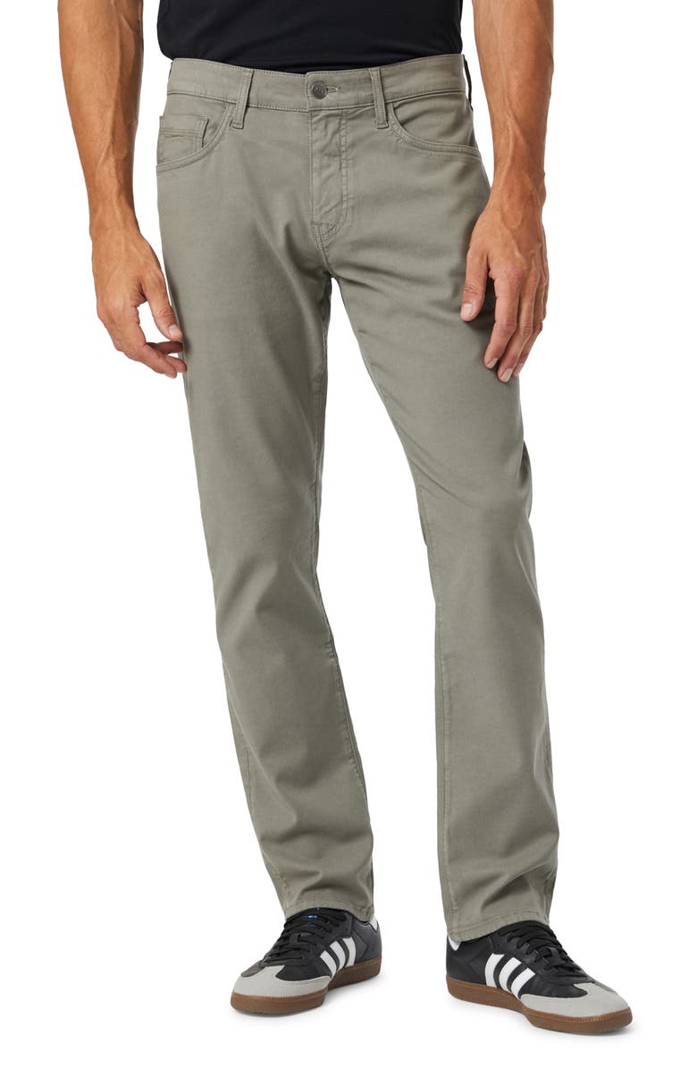 Mavi Jeans Marcus Slim Straight Leg Five-Pocket Pants, Main, color, Pewter Luxe Twill
