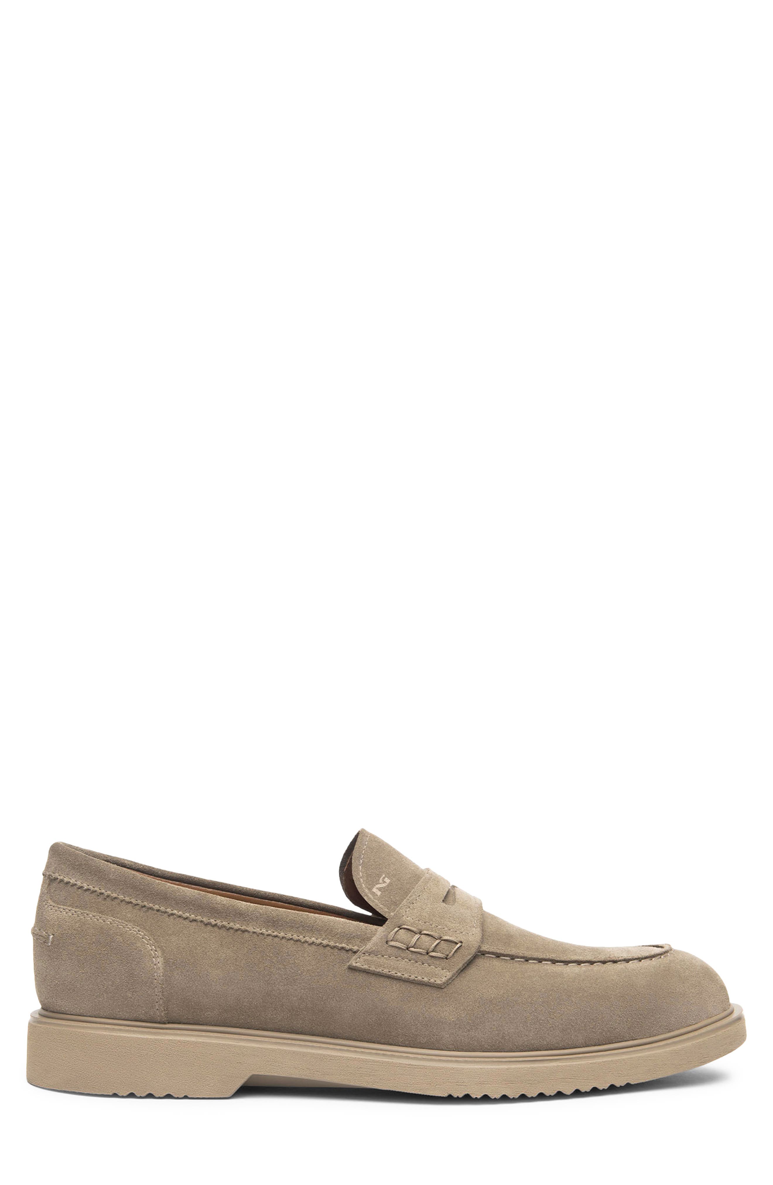 NeroGiardini Penny Loafer, Alternate, color, Taupe