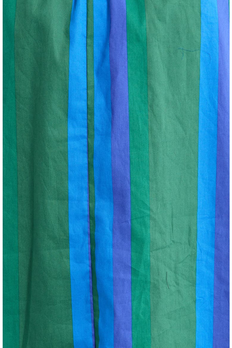 Dolary Stripe Sena Shirtdress, Alternate, color, EMERALD-BLUES