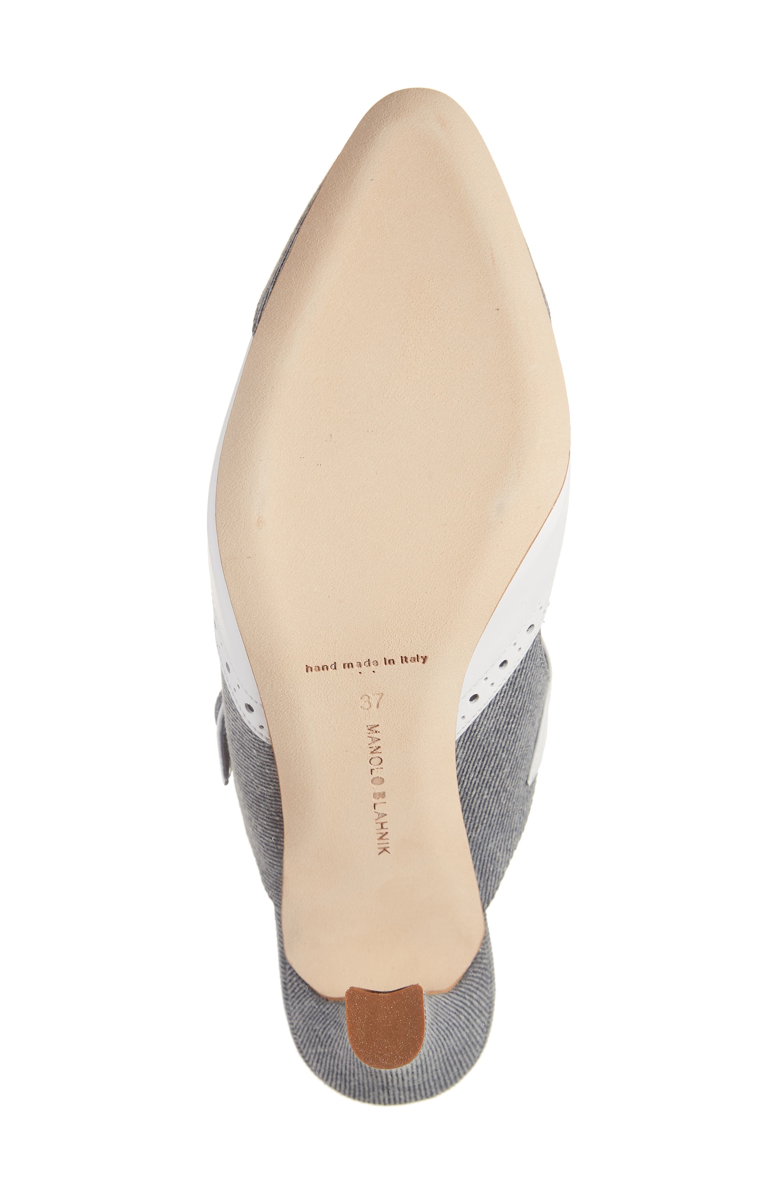 Manolo Blahnik Agathanu Spectator Mary Jane Mule, Alternate, color, 