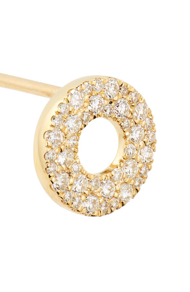 Bony Levy Diamond Stud Earrings, Alternate, color, 18K Yellow Gold