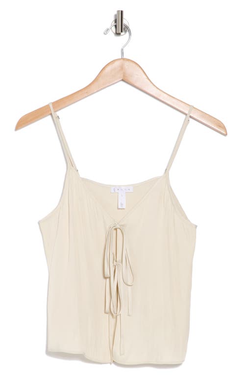 Leith Tie Front Camisole In Neutral